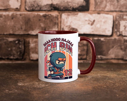 12. Geburtstag | Ninja Junge 12 Jahre Humor Geschenkidee Tasse