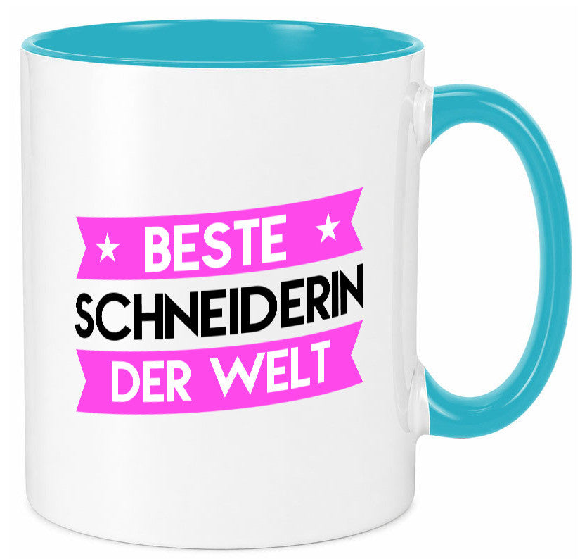 Beste Schneiderin | Beruf Schneiderei Humor Arbeit Kollegen Büro Geschenkidee Tasse