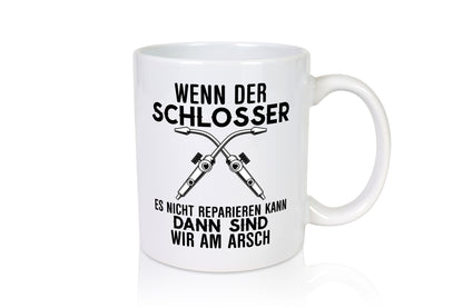 Der Schlosser lustiger Spruch Geschenk Humor Geschenkidee Tasse