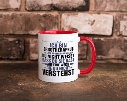 Löse Probleme: Ergotherapeut | Ergotherapie v2 lustig Humor Geschenkidee