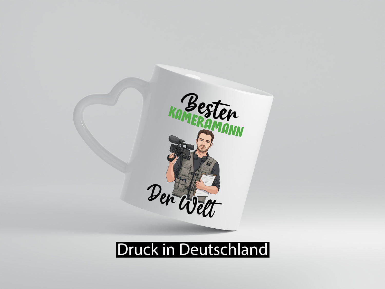 Bester Kameramann | Kamera v2 lustig Humor Geschenkidee Geschenk Tasse