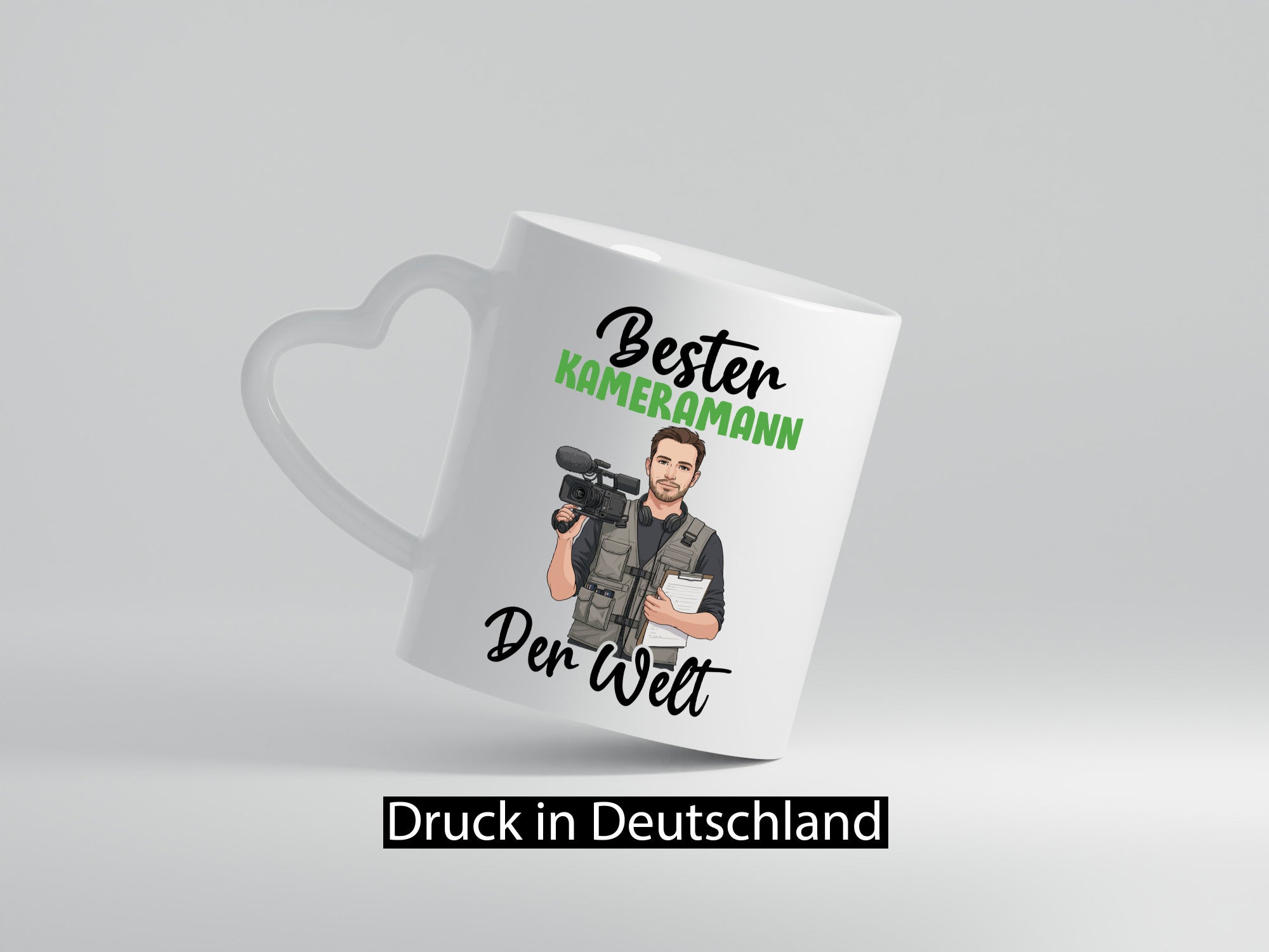 Bester Kameramann | Kamera v2 lustig Humor Geschenkidee Geschenk Tasse