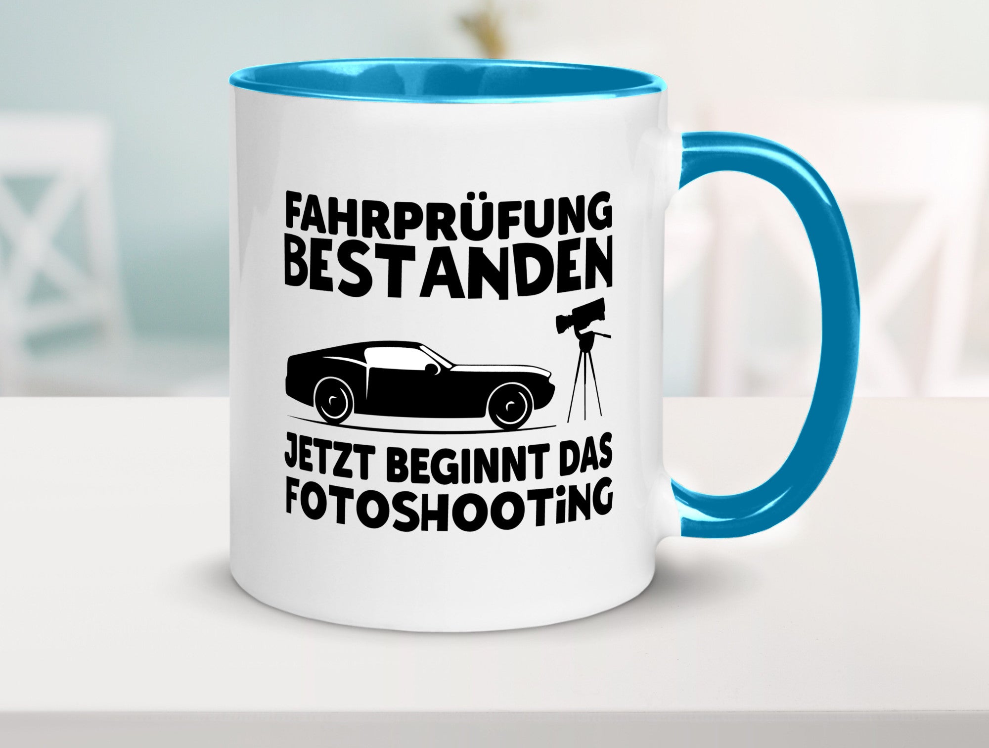 Fahrprüfung bestanden | Autofahren Führerschein Geschenk Humor Geschenkidee