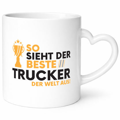 Der Weltbeste Trucker | LKW Fahrer Beruf lustig Arbeit Kollegen Büro Geschenk