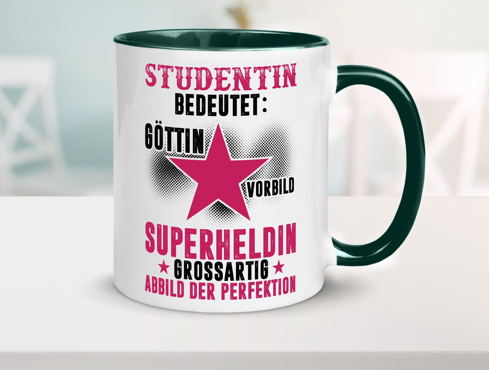 Bedeutung von Studentin | Uni Studium Universität Geschenkidee Humor Tasse