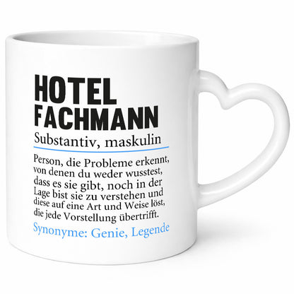 Hotelfachmann | Beruf Spruch lustig Hotel Geschenk Arbeit Kollegen Büro