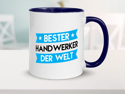 Bester Handwerker |Handwerk lustig Humor Geschenkidee Geschenk Tasse