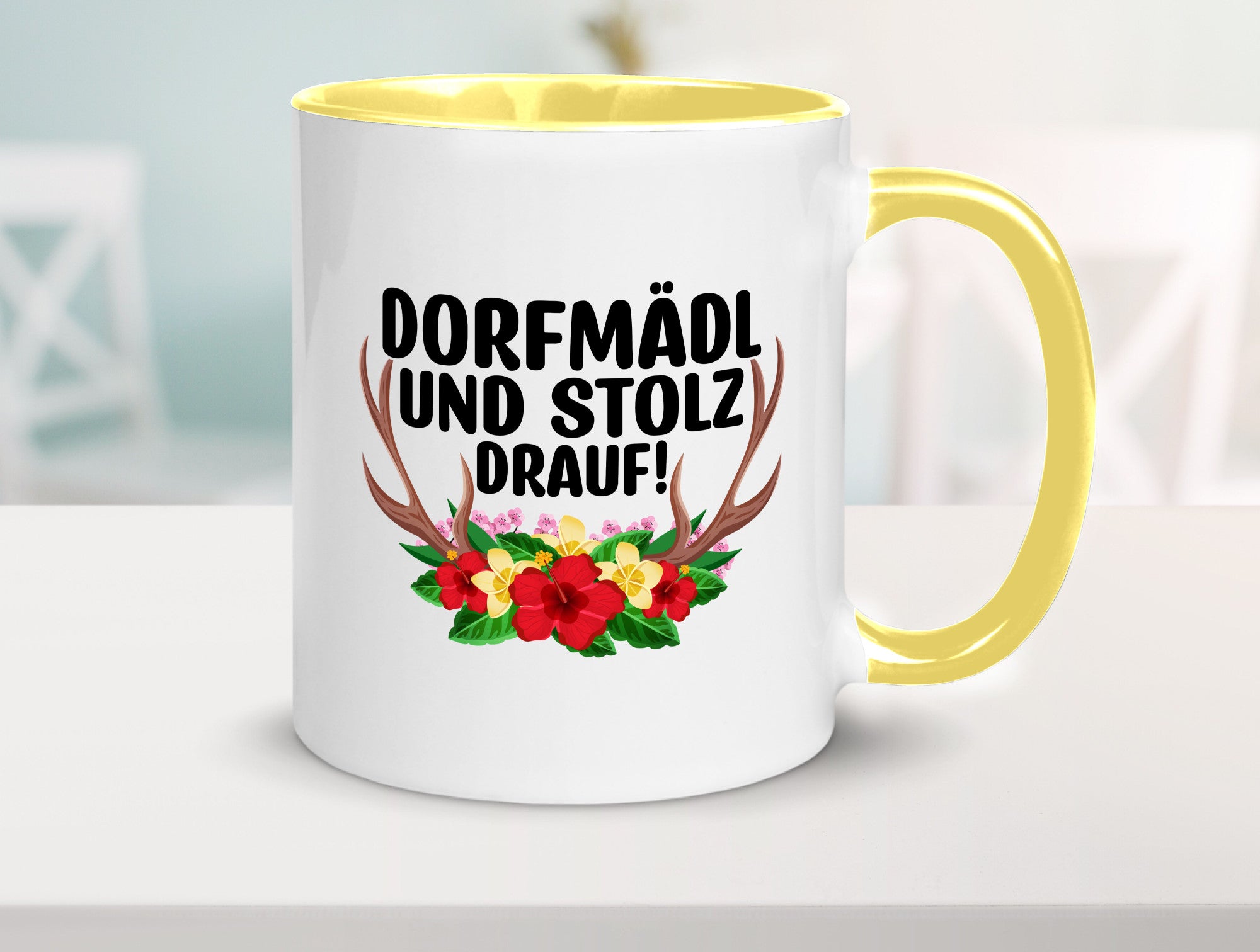 Dorfmädel und stolz drauf | Dorfkind Dorf v2 Geschenkidee Humor Tasse