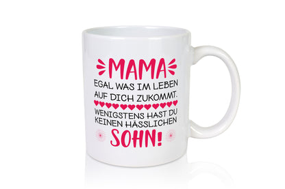Mama Sohn | Spruch Tasse lustiger Muttertag lustig Familie Geschenkidee Geschenk