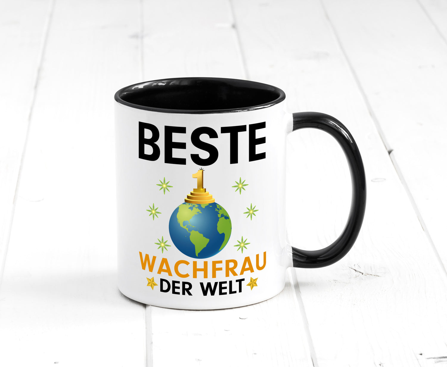 Welt Beste Wachfrau | Wachpersonal Nachtwächter Geschenk Humor Geschenkidee