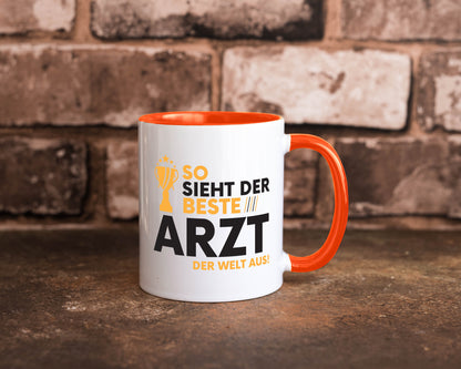 Der Weltbeste Arzt | Medizin Doktor Facharzt lustiger Spruch Geschenk Humor Tasse