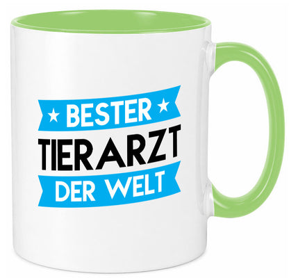 Bester Tierarzt | Tiermedizin Mediziner Geschenk Tierliebhaber Humor lustiger Tasse