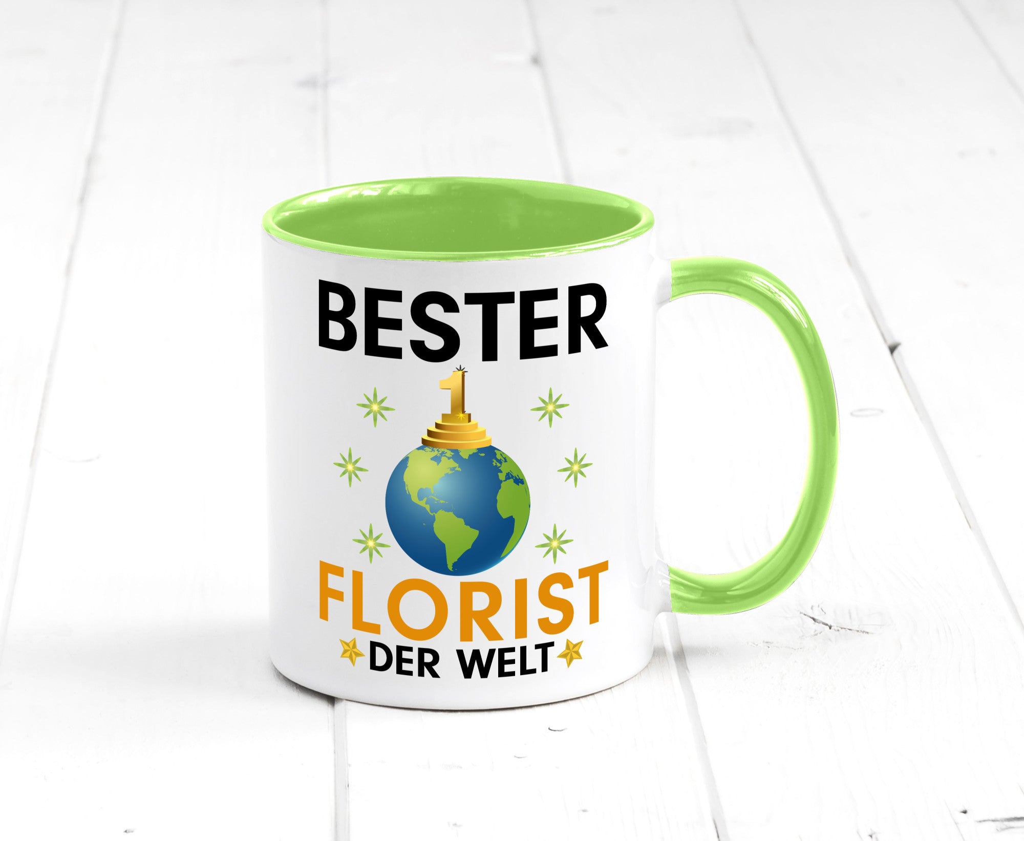 Welt Bester Florist | Blumen Verkäufer Humor Geschenkidee Tasse