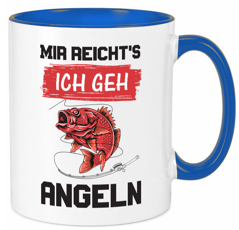 Ich geh angeln | Angler Tasse Fisch Fischer Humor lustig Geschenkidee Geschenk