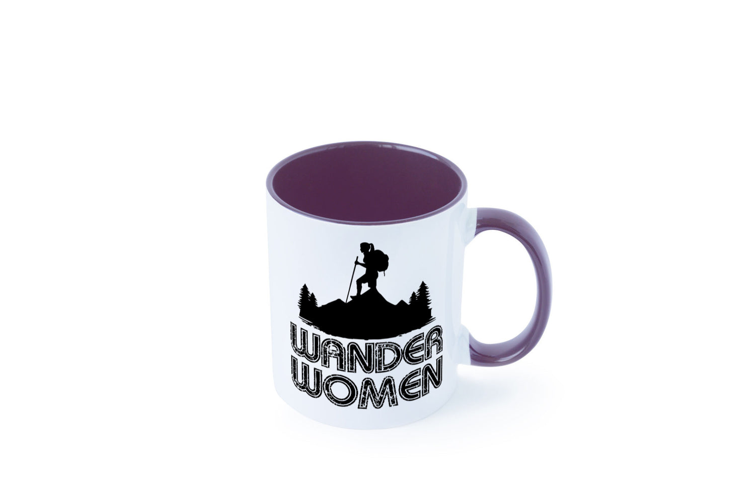 Wander Woman | Wandern Berge Geschenk Familie Geschenkidee lustiger Spruch Tasse