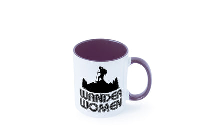 Wander Woman | Wandern Berge Geschenk Familie Geschenkidee lustiger Spruch Tasse