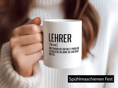 Lehrer | Kollege Mitarbeiter Geschenkidee Arbeit Kollegen Büro Humor Tasse