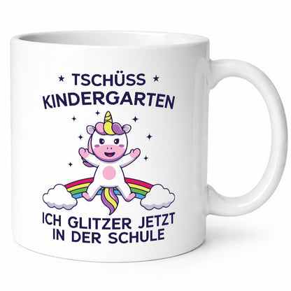 Kindergarten, jetzt Schule | Einhorn Geschenk Humor Geschenkidee lustiger