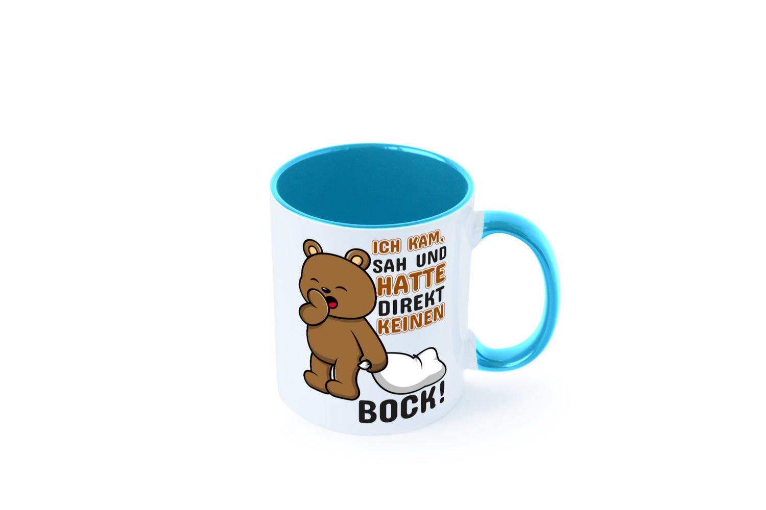 Direkt keinen Bock! | Büro Faultier Morgenmuffel Geschenk Arbeit Kollegen
