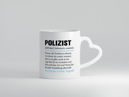 Polizist | Beruf Spruch Polizei lustig Humor Arbeit Kollegen Büro Geschenkidee
