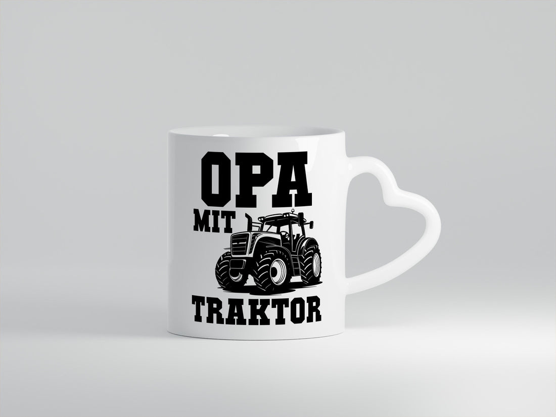 Opa mit Traktor | Geschenkidee Familie Humor Tasse