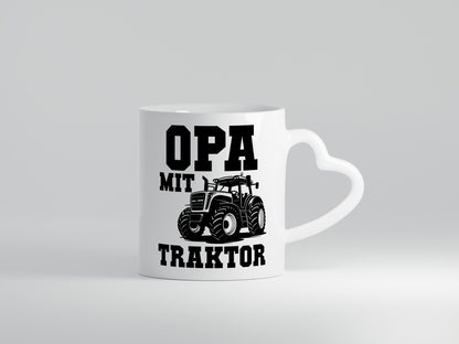 Opa mit Traktor | Geschenkidee Familie Humor Tasse