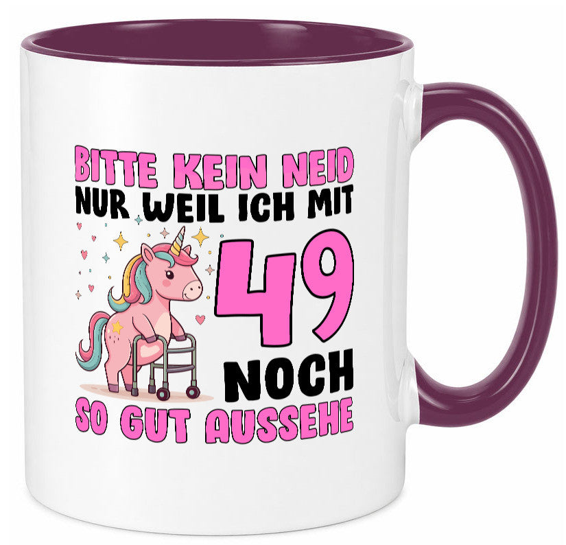 49. Geburtstag | 49 Jahre Mit noch so gut aussehen lustiger Spruch Geschenk