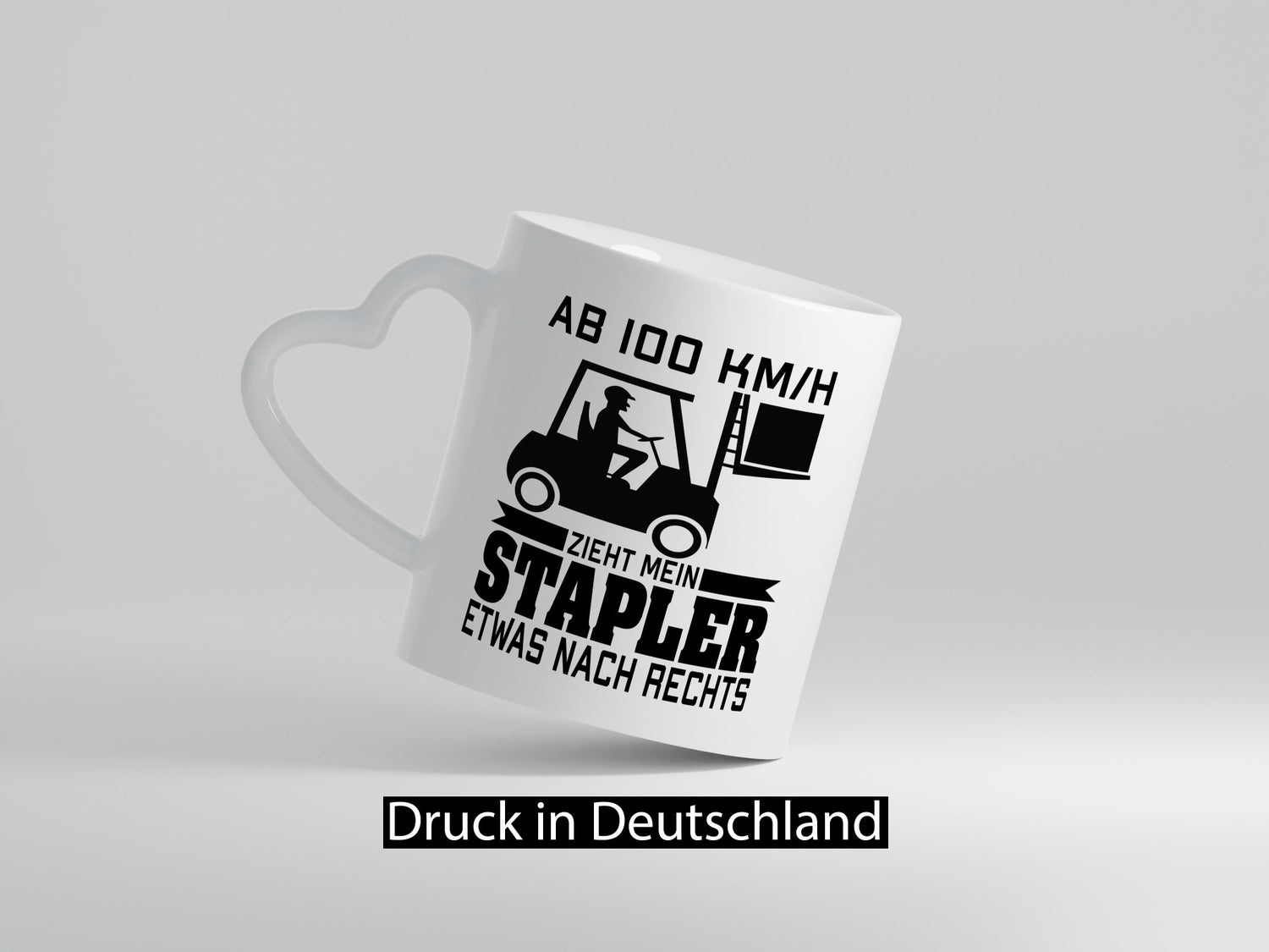 Mein Stapler zieht nach rechts | Staplerfahrer lustiger Spruch Geschenk Humor