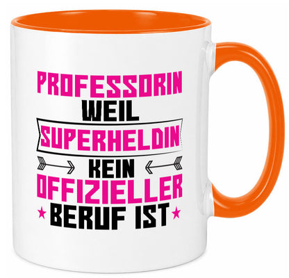 Superheldin Professorin | Uni Universität Geschenk Humor Geschenkidee lustiger