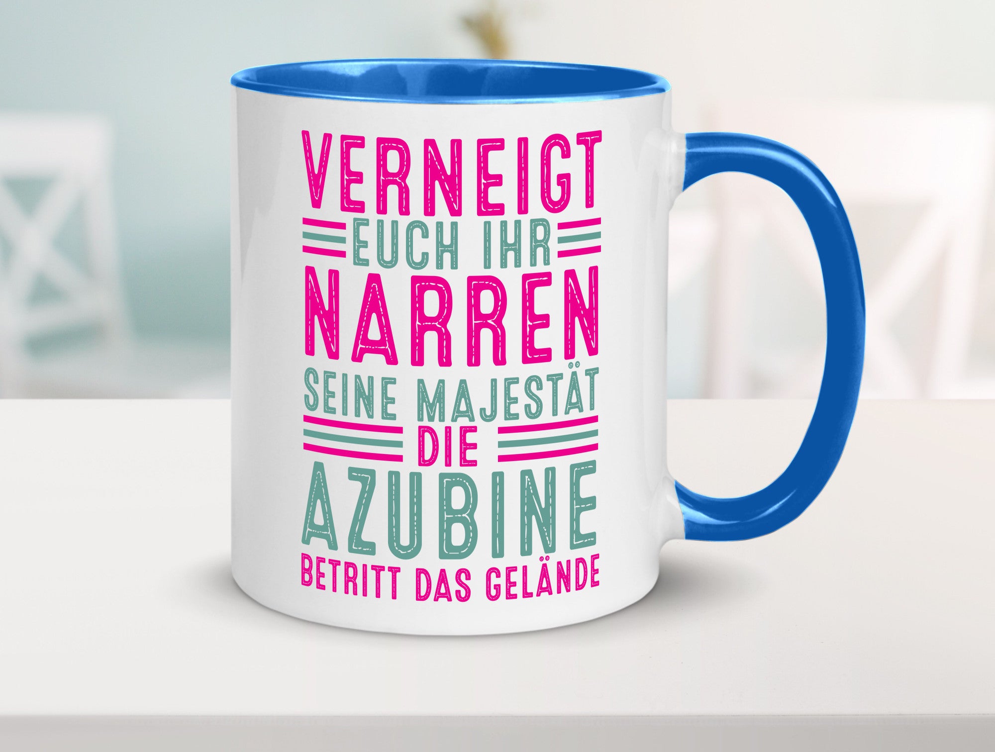 Verneigt euch: Azubine | Ausbildung Lehre Lehrling v2 lustiger Spruch Geschenk