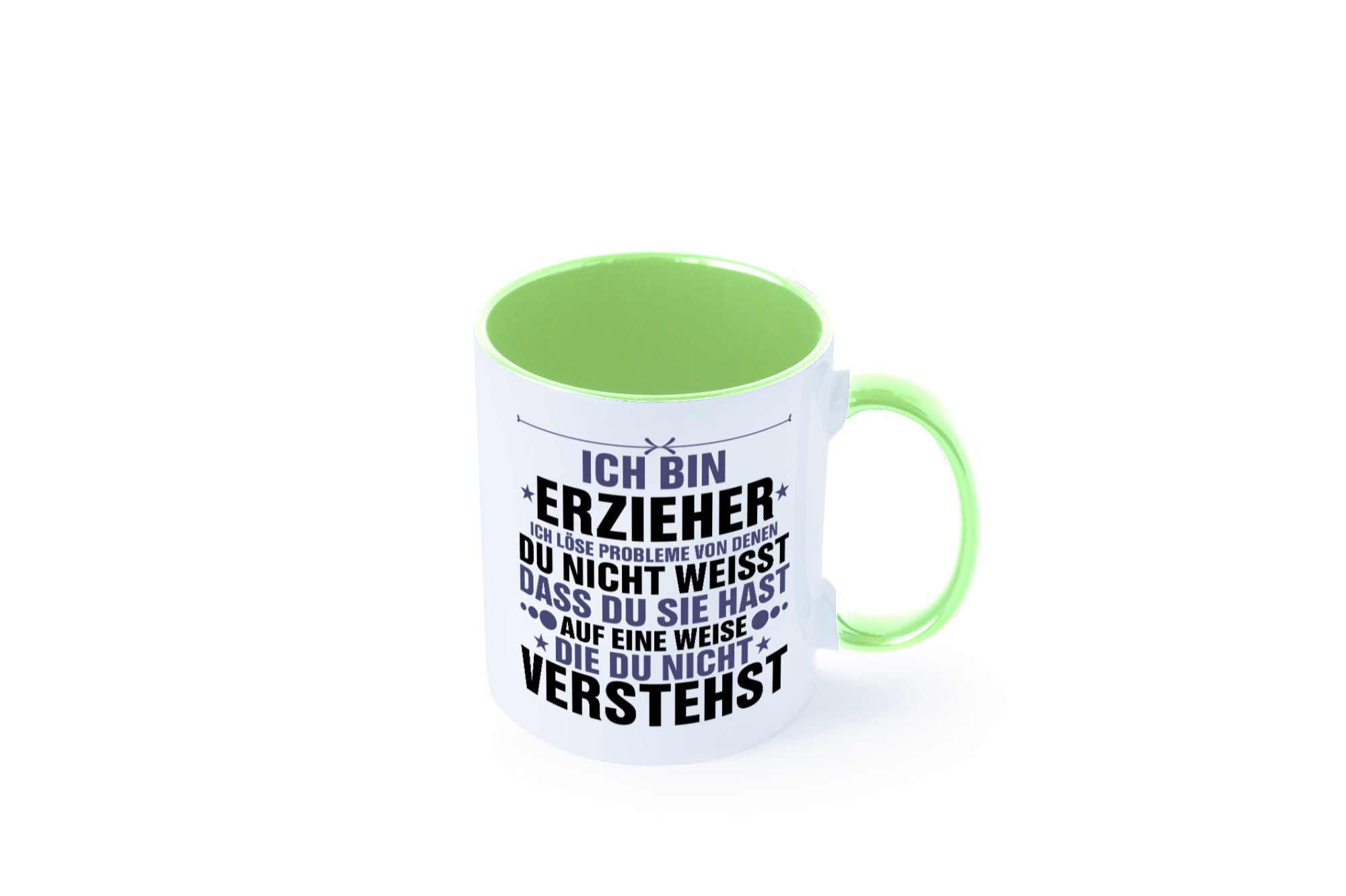 Löse Probleme: Erzieher | Pädagoge Schule v2 lustiger Spruch Geschenk Humor