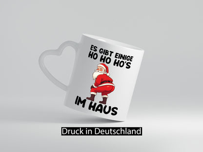 Es gibt einige ho hos im Haus Weihnachten Geschenk Humor Geschenkidee lustiger