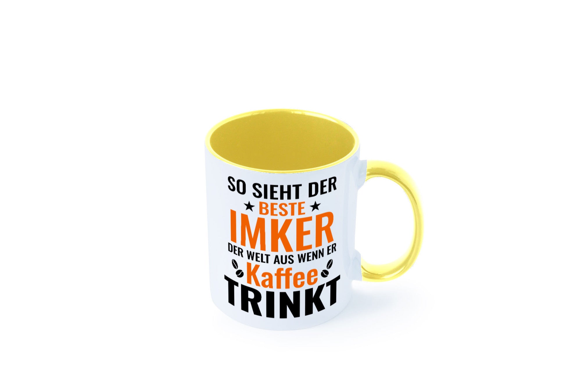 Kaffee trinkt: Imker | Imkerei lustiger Spruch Geschenk Humor Geschenkidee Tasse