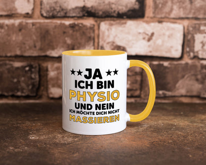 Ich bin Physio | lustige Spruch Tasse Physiotherapeut Geschenkidee Humor