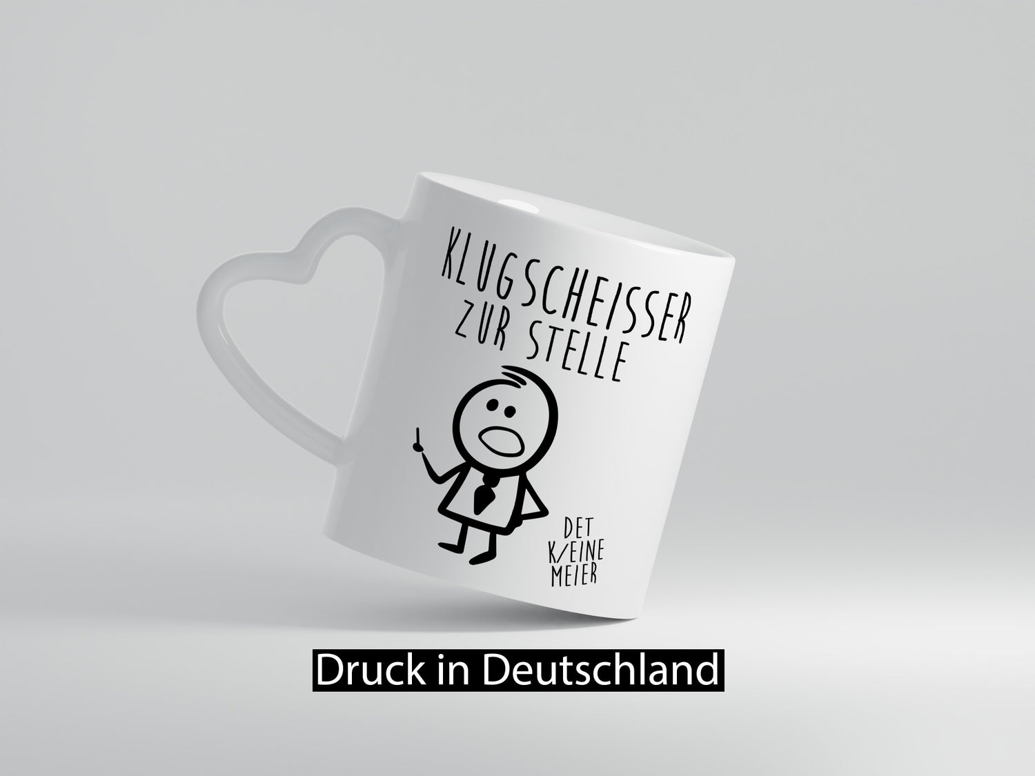 Klugscheisser zur stelle | Besserwisser weiß alles Humor Geschenkidee Tasse