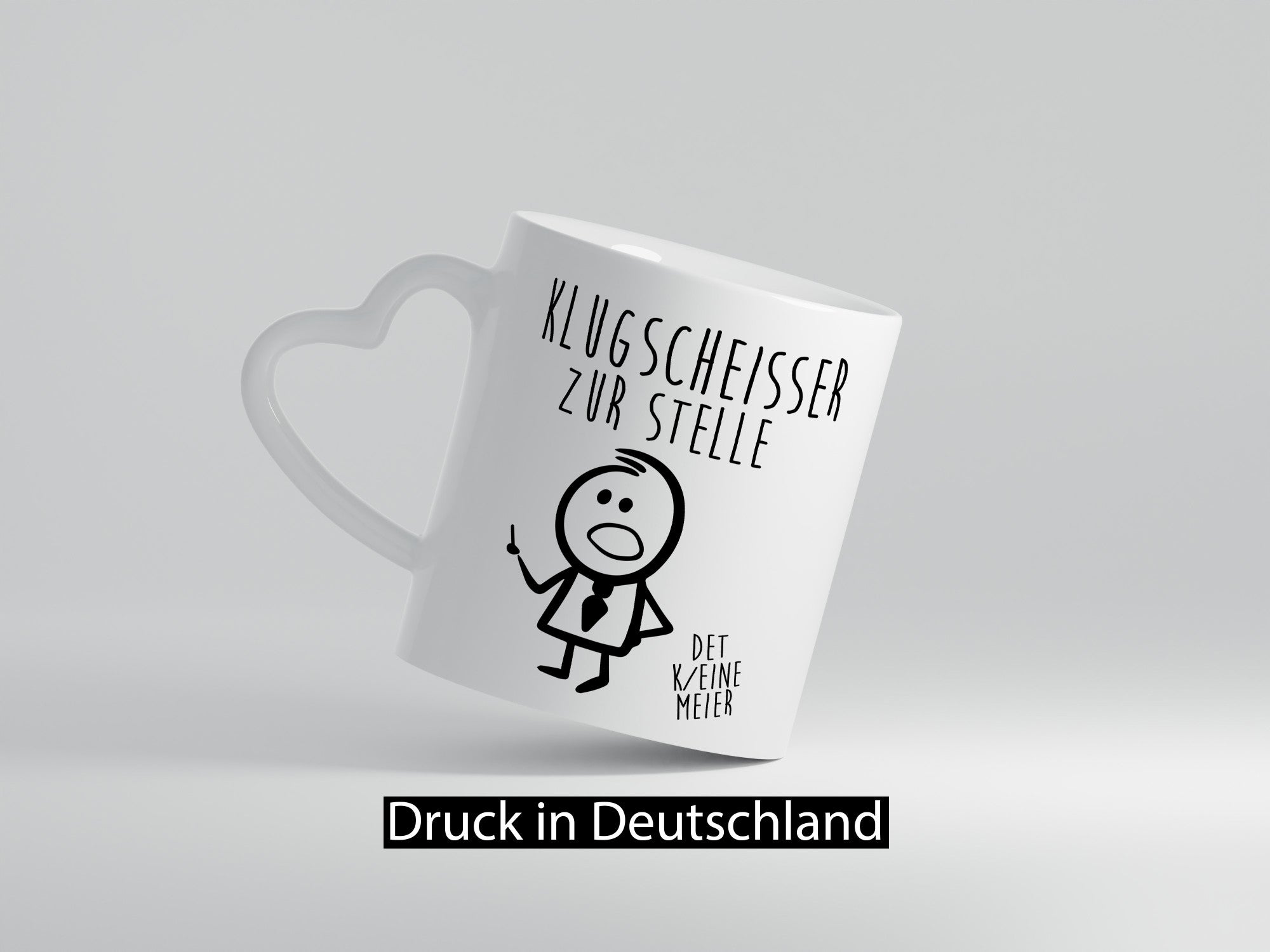 Klugscheisser zur stelle | Besserwisser weiß alles Humor Geschenkidee Tasse
