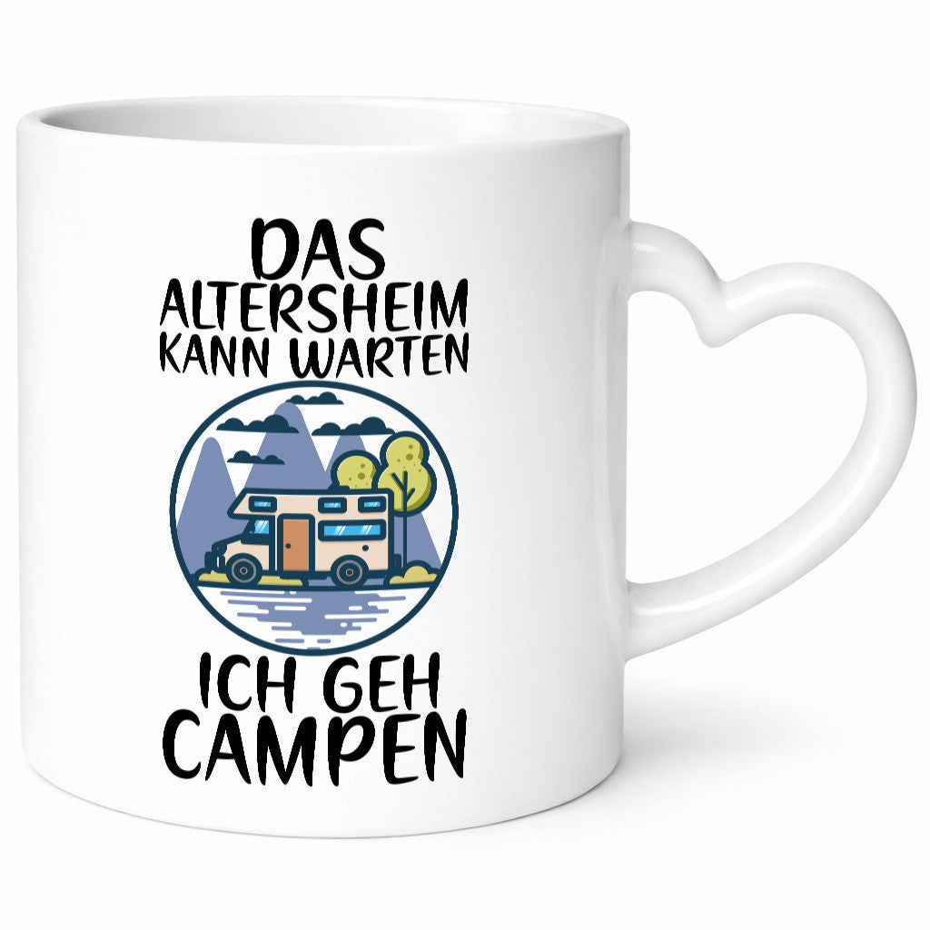 Altersheim kann warten | Rentner Camperliebe Wohnmobil Humor Ruhestand Jubiläum