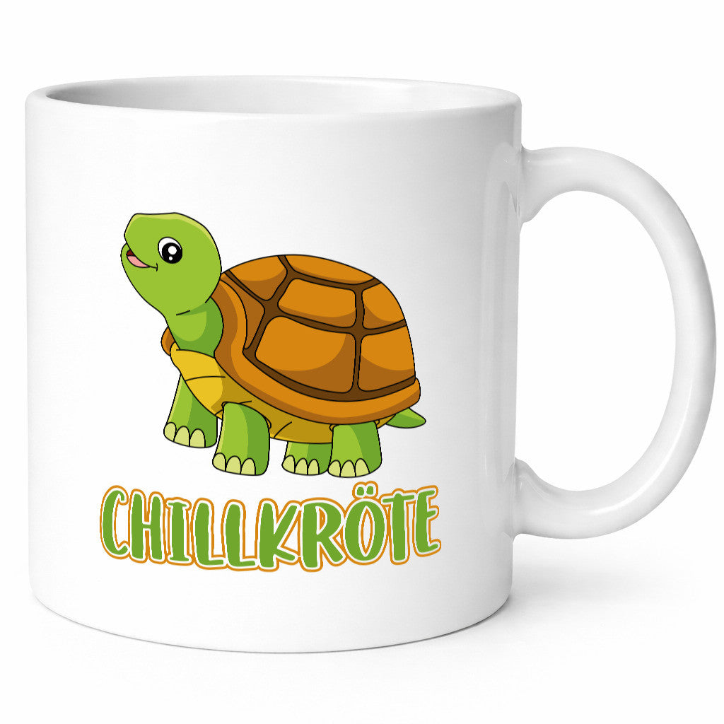 Chillkröte | Chiller Tasse Schildkröte Statement Geschenkidee Humor
