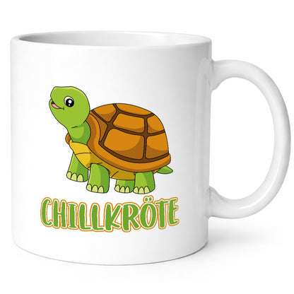 Chillkröte | Chiller Tasse Schildkröte Statement Geschenkidee Humor