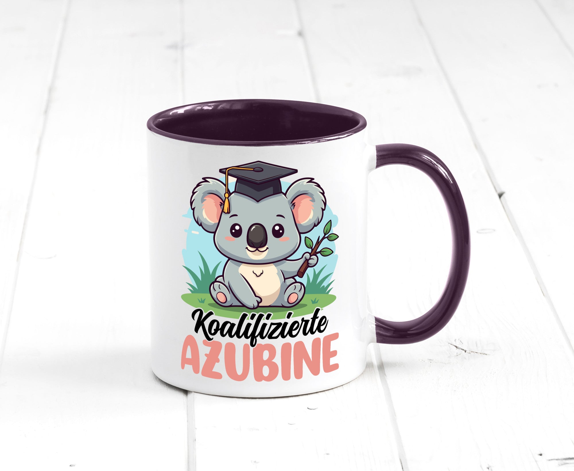 Koalifizierte Azubine | Ausbildung Lehre Lehrling lustiger Spruch Geschenk