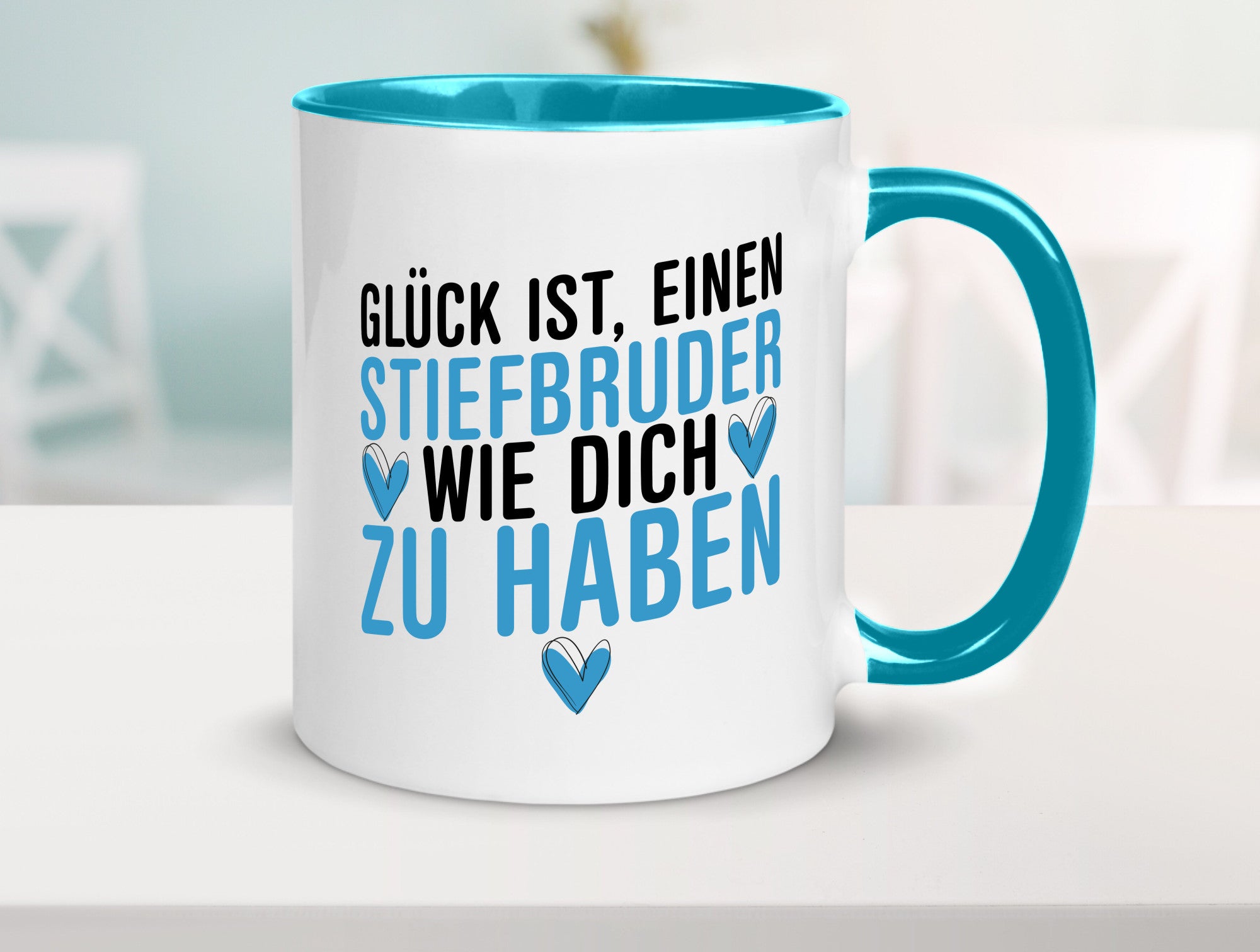 Stiefbruder wie dich | Glück lieber Bruder Geburtstag Geschenkidee Humor Tasse