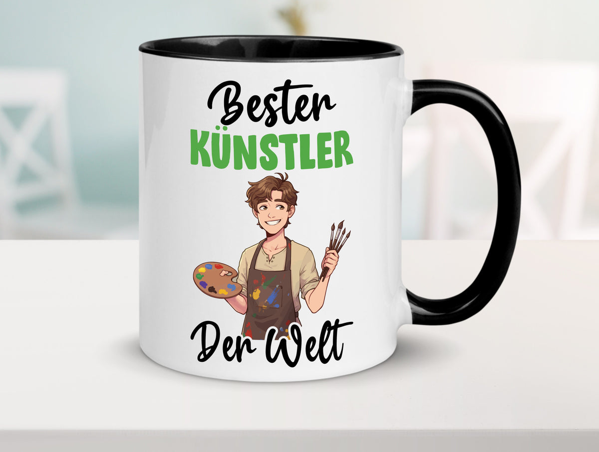 Bester Künstler | Kunst Geschenkidee Humor Tasse