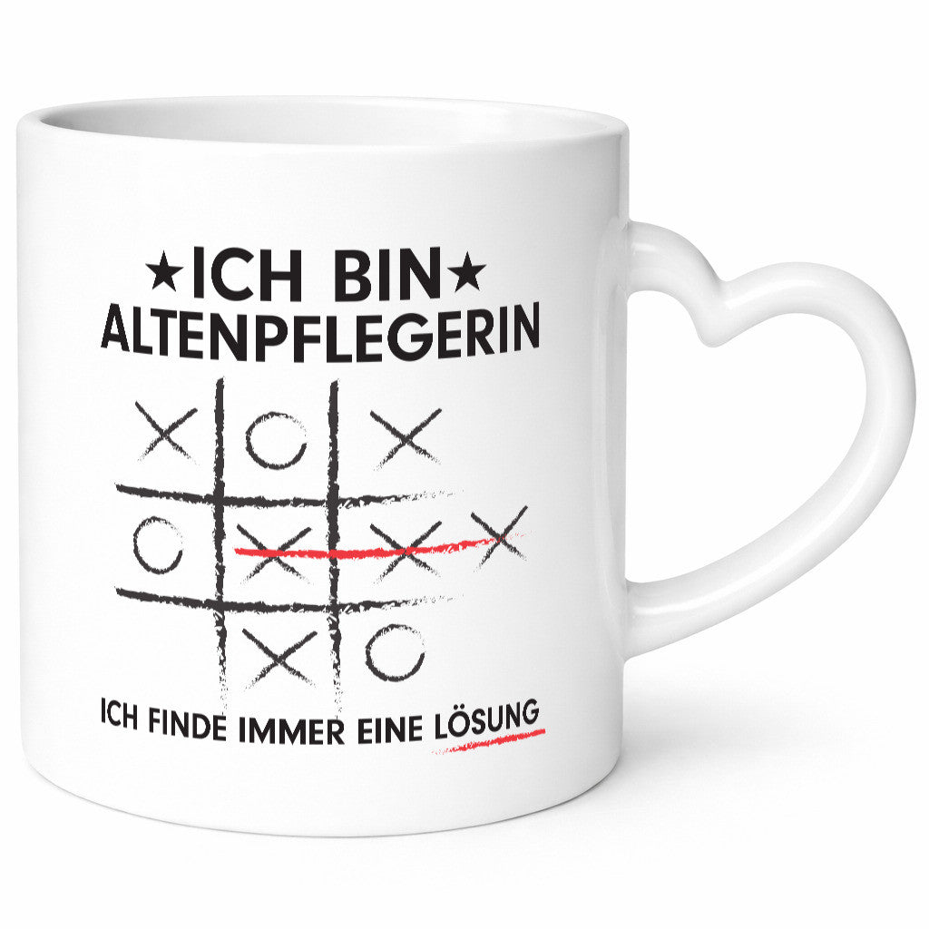 Lösung Finden: Altenpflegerin | Pflegepersonal lustiger Spruch Geschenk Humor