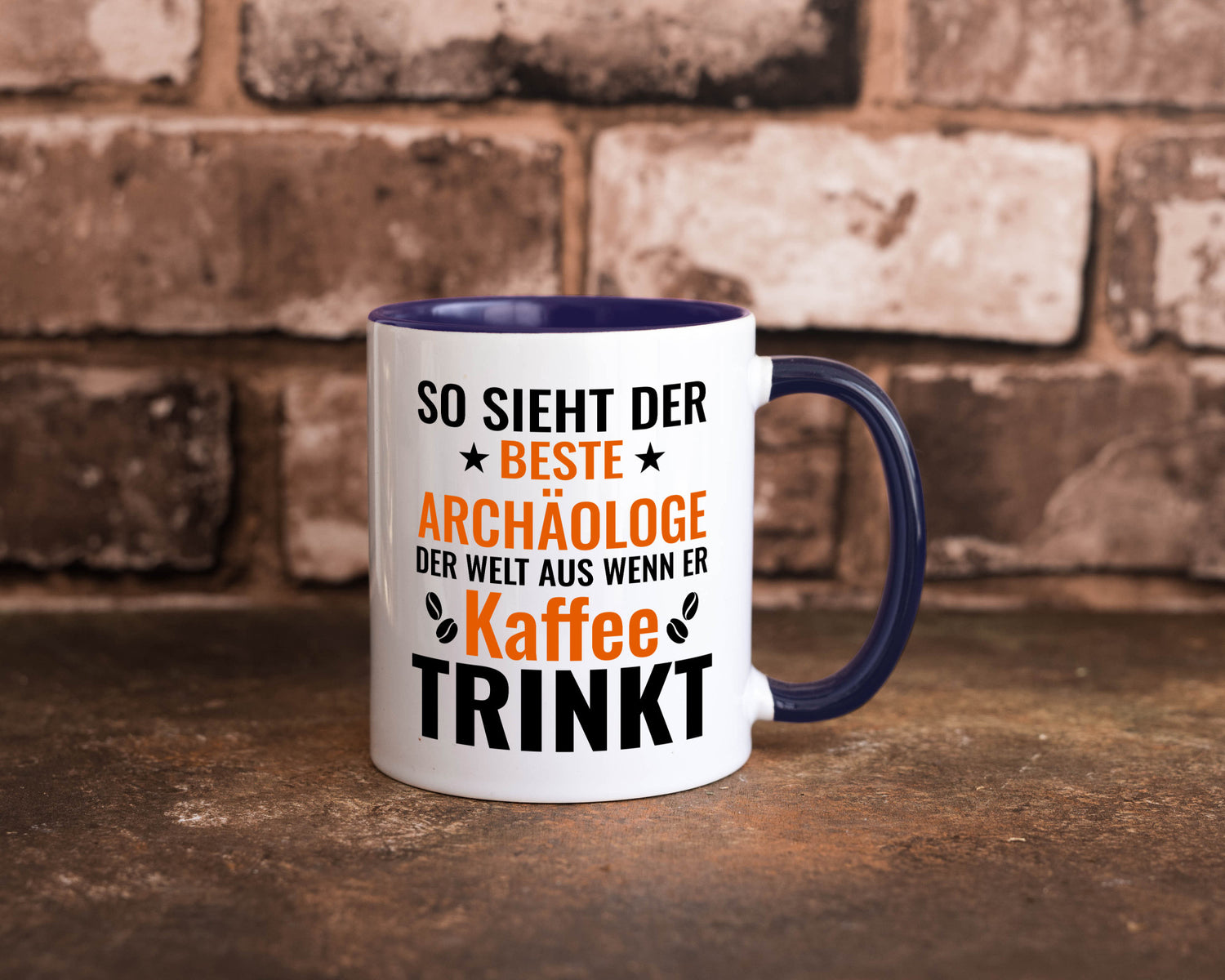 Kaffee trinkt: Archäologe | Archäologie Forscher lustig Humor Geschenkidee