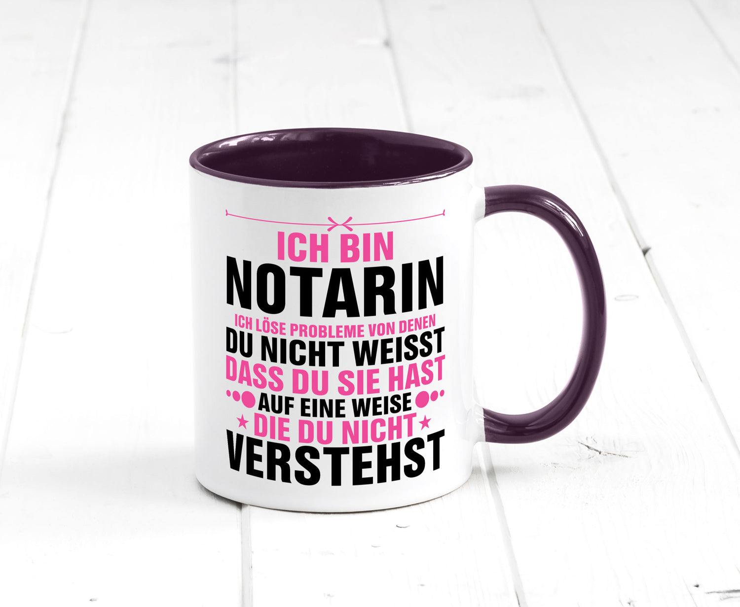 Löse Probleme: Notarin | Juristin v2 lustiger Spruch Geschenk Humor