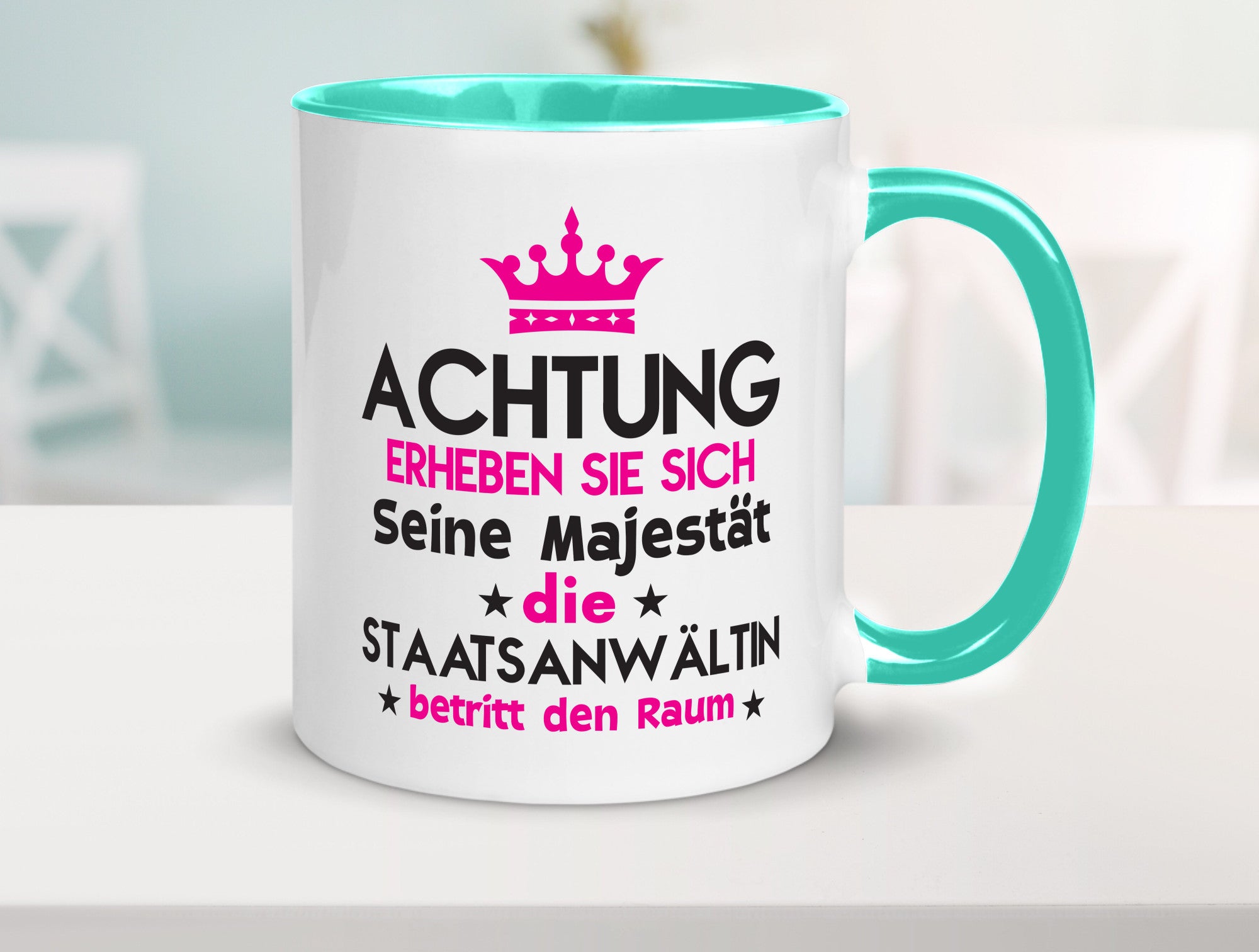 Seine Majestät Staatsanwältin | Anwältin lustiger Spruch Geschenk Humor