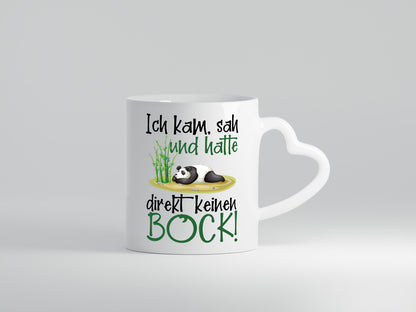Ich habe kein Bock v2 Geschenk Humor Geschenkidee lustiger Spruch Tasse