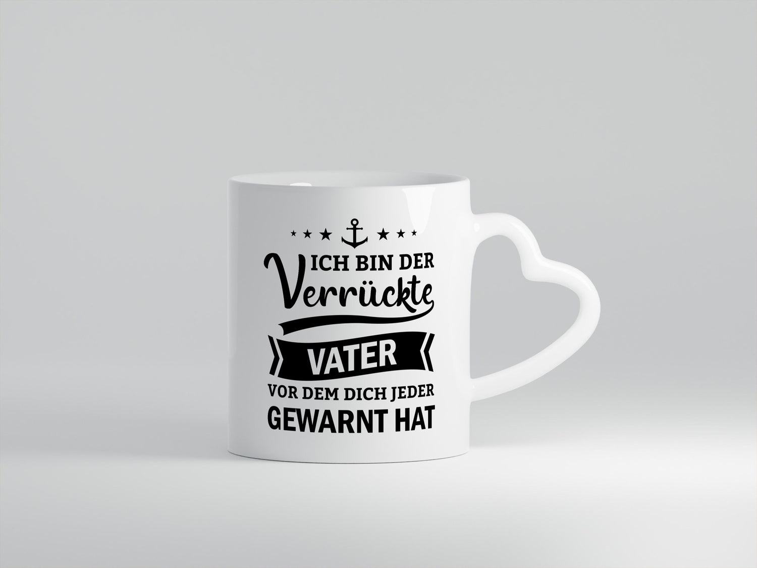 Ich bin der verrückte Vater vor dem dich jeder warnt lustiger Spruch Geschenk