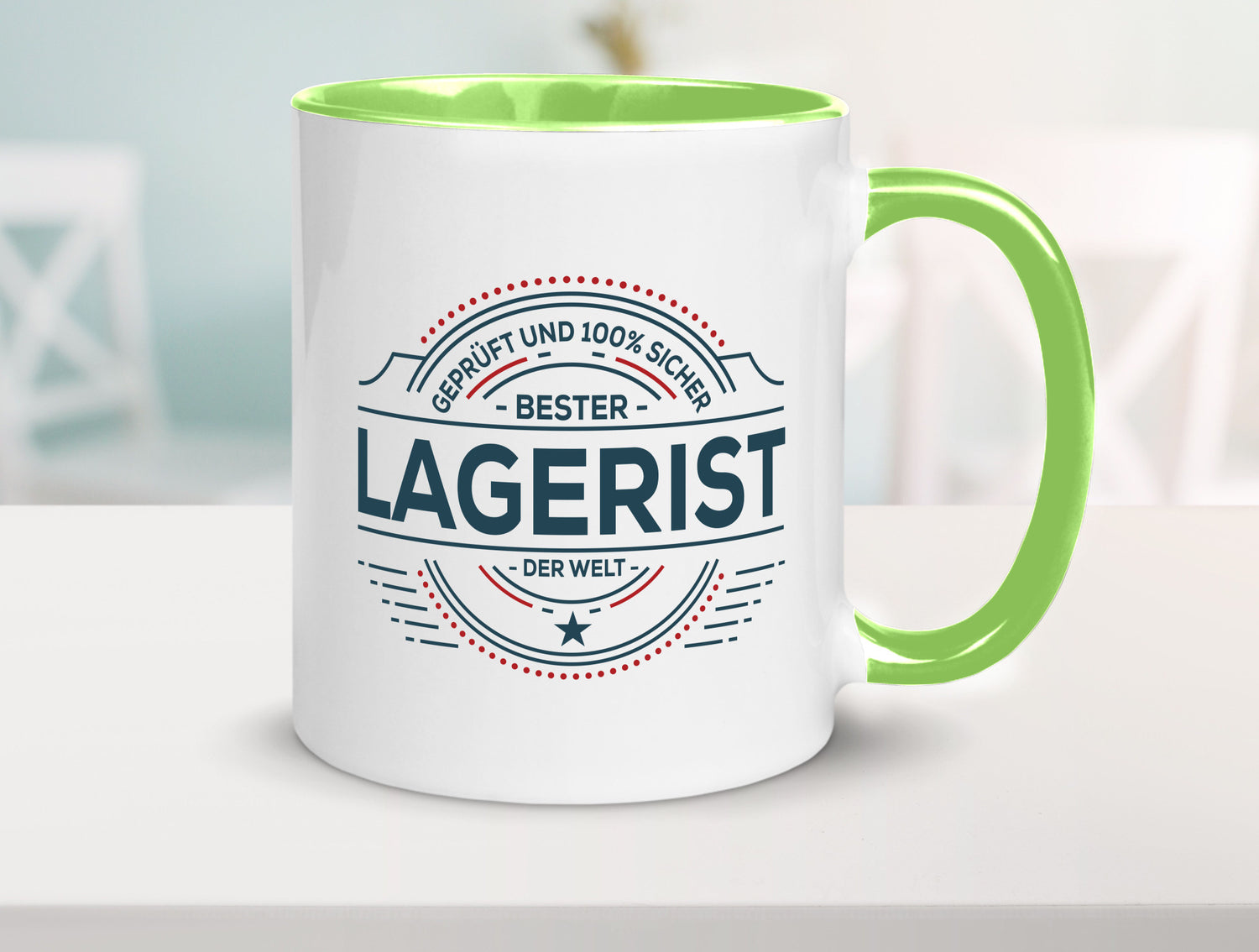 Geprüft und sicher: Lagerist | Lageristen Lager Arbeiter lustiger Spruch