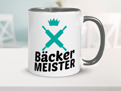 Bäcker Meister | Bäckerrei lustig Humor Geschenkidee Geschenk Tasse